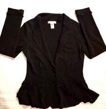 Nine West Merino Wool Button