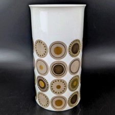 Thomas Porzellan Vase Richard Scharrer & Hans Theo Baumann Design Retro 20,5cm