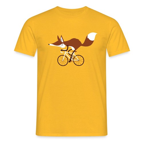 Spreadshirt fuchs auf rennrad - fuchs,