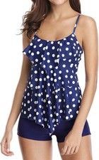 Damen Tankini Volants