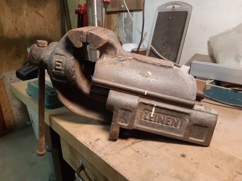 Schraubstock leinen 125 - leinen, e