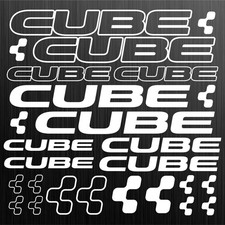 Cube aufkleber sticker fahrrad - aufkleber,