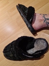 Damen Lammfell Hausschuhe 40
