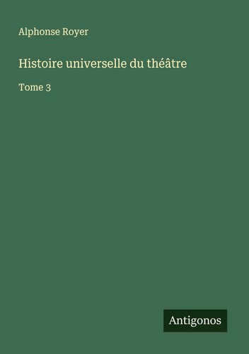 Histoire universelle - , du