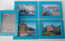 6 x Bilder Bilderrahmen IKEA "Nyttja" türkis maritim 13 x 18 cm - 2 x NEU & OVP