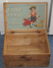 Uralte große holzkiste - uralte,