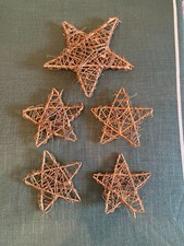 Deko - Sterne aus Weide