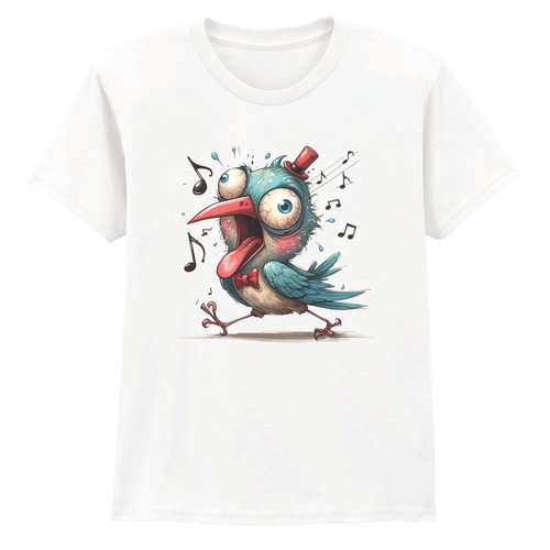Lustiges singendes vogel - lustiges,