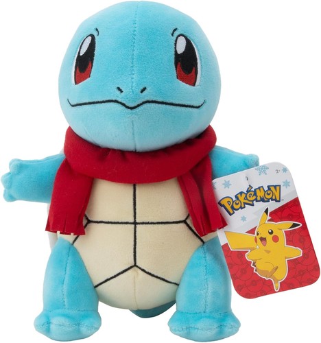 Pokemon schiggy mit schal - schiggy, 20cm