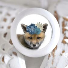 Möbelknopf mit Tierbaby-Motiv Fuchs