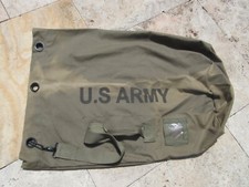 Vintage U.S. Army Seesack Canvas Duffle Bag Oliv #2 US Navy USMC Equipment USAAF