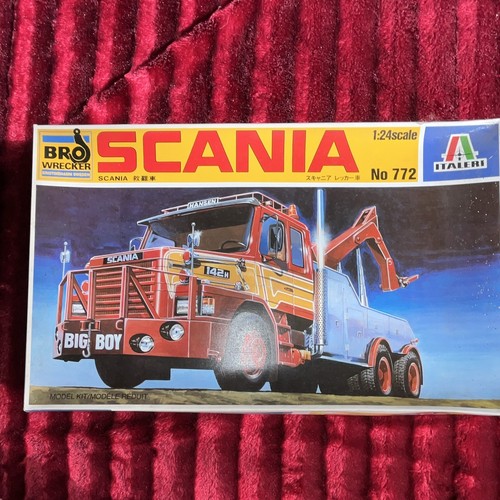 Italeri scania bro wrecker - wrecker, no