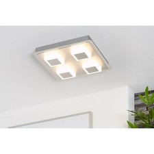 LED Deckenleuchte Lampe Silber