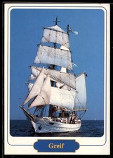 Brigantine Greif unter vollen