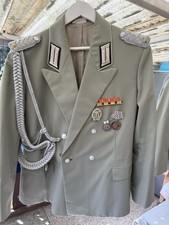 Edle Galajacke im Major-Stil – Vintage Uniformjacke, Größe:  m 52-1, NVA