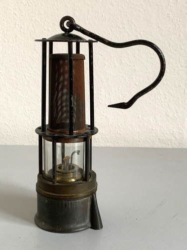 Alte grubenlampe - grubenlampe, /