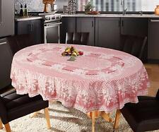 Tischdecke 54 x 78 (oval) Rose