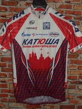 KATIOWA KATUSHA SANTINI Fahrradtrikot Shirt Maillot CYCLISM Gr. L