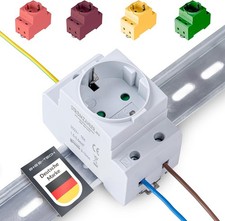 Einbau Schuko- Steckdose für