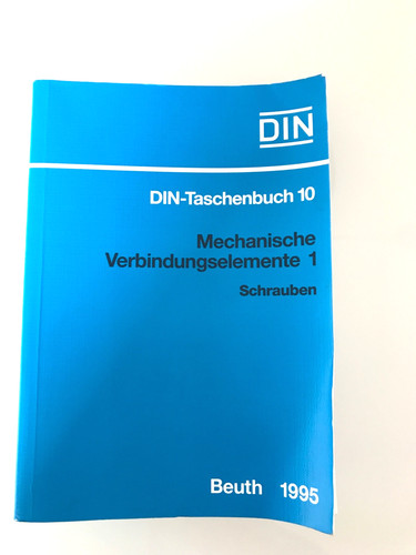 Din taschenbuch - din-taschenbuch, 10