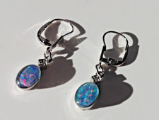 GOLD 333 WEIßGOLD OHRRINGE