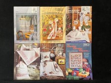 SAMMLUNG PAKET - 6x STICKIDEEN von MICHAEL LINDNER - Bändchenstickereien u.a.