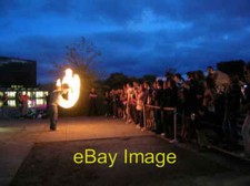 Foto 6x4 Feuerjonglage -
