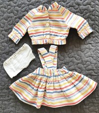 zauberhaftes antikes Puppenoutfit Rock Jacke Unterhose f. Käthe Kruse Puppe