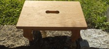 Alte Hitsche Fussbank Hocker