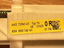 Elektronik Steuerung  Spülmaschine AKO 732941-03