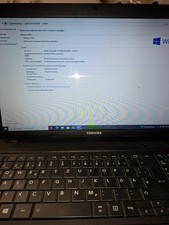 Toshiba Satelite C870 - 18M Intel CPU B960, 8GB RAM, 220 GB SSD Windows 10