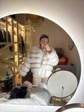 Echtpelz jacke fuchs - echtpelz, größe