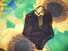 Dessous Body Erotik S super sexy  Reizwäsche geil Hingucker schwarz und 1 Mieder