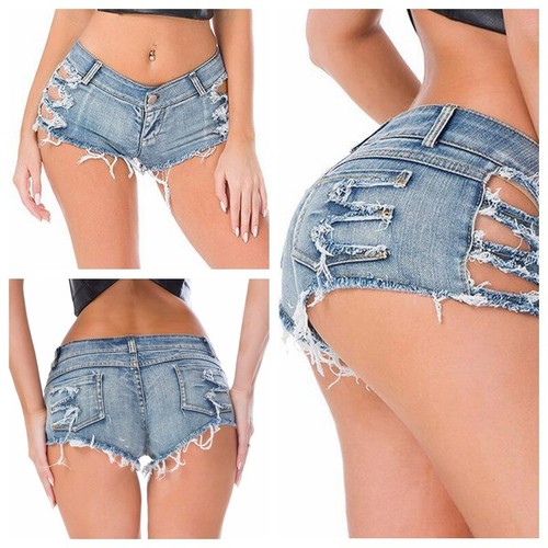 Damen low waist jeans - jeans, shorts