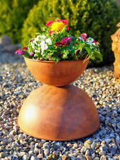 Pflanzschalen Rost Schale Garten Deko  klein 