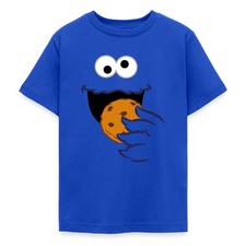 Sesamstraße Kostüm Krümelmonster Teenager T-Shirt