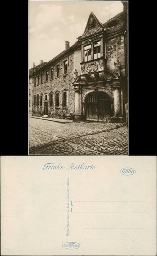 Ansichtskarte alsfeld partie - ansichtskarte,