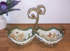 Schale Porzellan Bronze