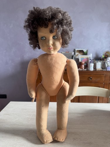 Stoffpuppe lenci ringe 50er - stoffpuppe,