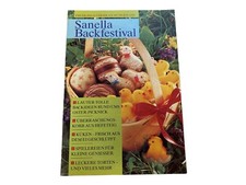 Sanella Backfestival FRÜHLINGS-ÜBERRASCHUNGEN 1995 Werbe-Broschüre Back Rezepte