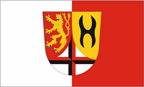 Fahne flagge landkreis - fahne, /