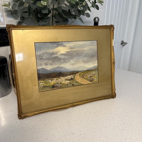 Vintage aquarell f - -, cooper