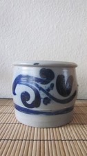 Steingut Topf  Schmalztopf