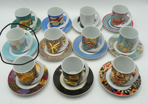 Espressotasse mit untertasse - espressotasse,