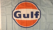 Gulf Oil Fahne 150 x 90 cm Öl
