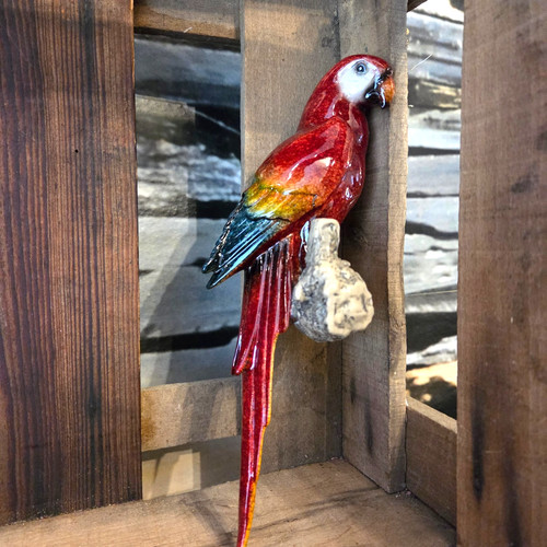 Papagei deko figur ara - papagei,