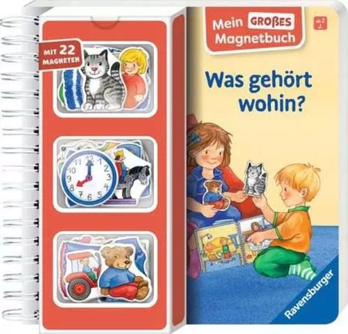 Mein großes magnetbuch - magnetbuch,