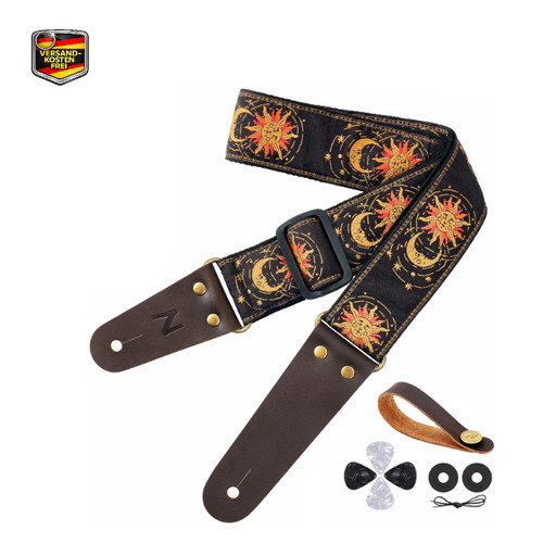 Nefelibata gitarrengurt sonne - gitarrengurt,