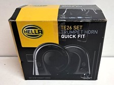 HELLA Fanfare - OE-CONNECT HORN TE26 SET - 12V - 110dB(A)- Frequenzbereich 400Hz