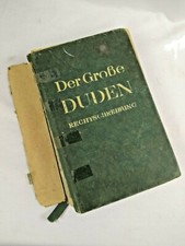 Vintage 1941 Der Grosse Duden